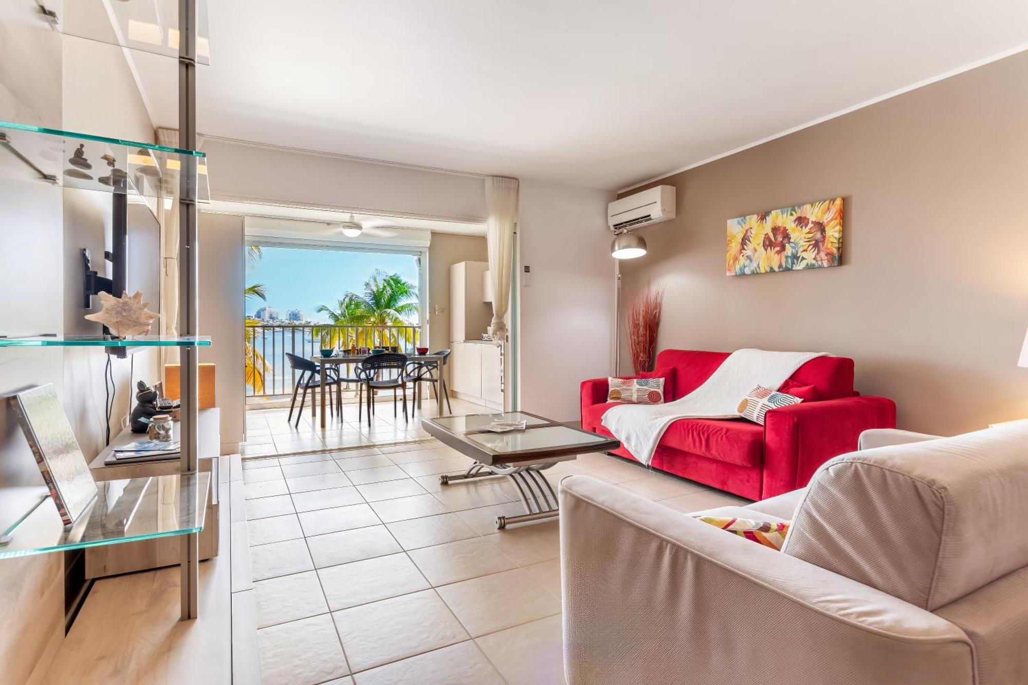 Vue Imprenable Sur Le Lagon, Appartement 1Ch 4P Baie Nettle Exteriér fotografie