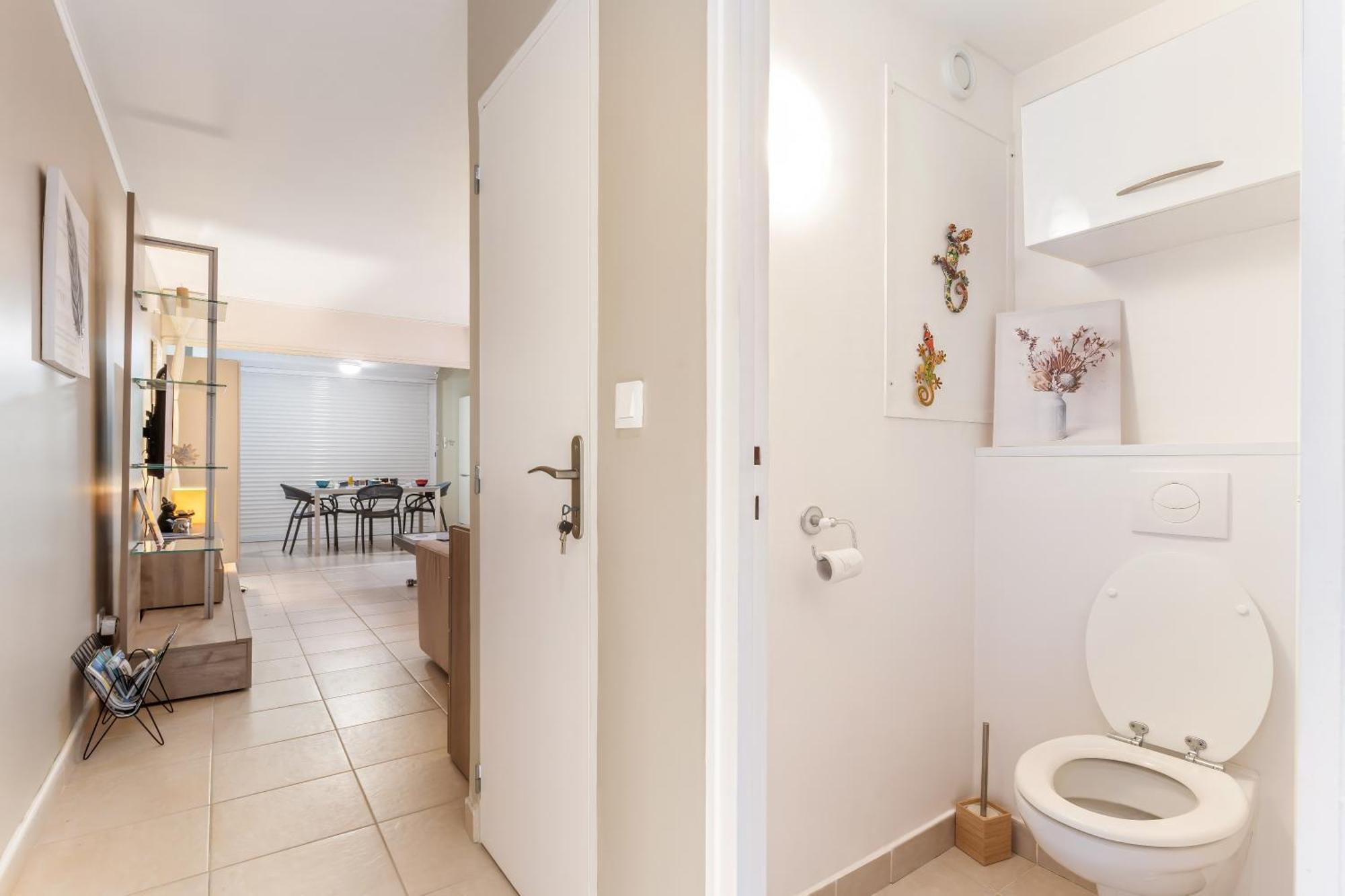 Vue Imprenable Sur Le Lagon, Appartement 1Ch 4P Baie Nettle Exteriér fotografie