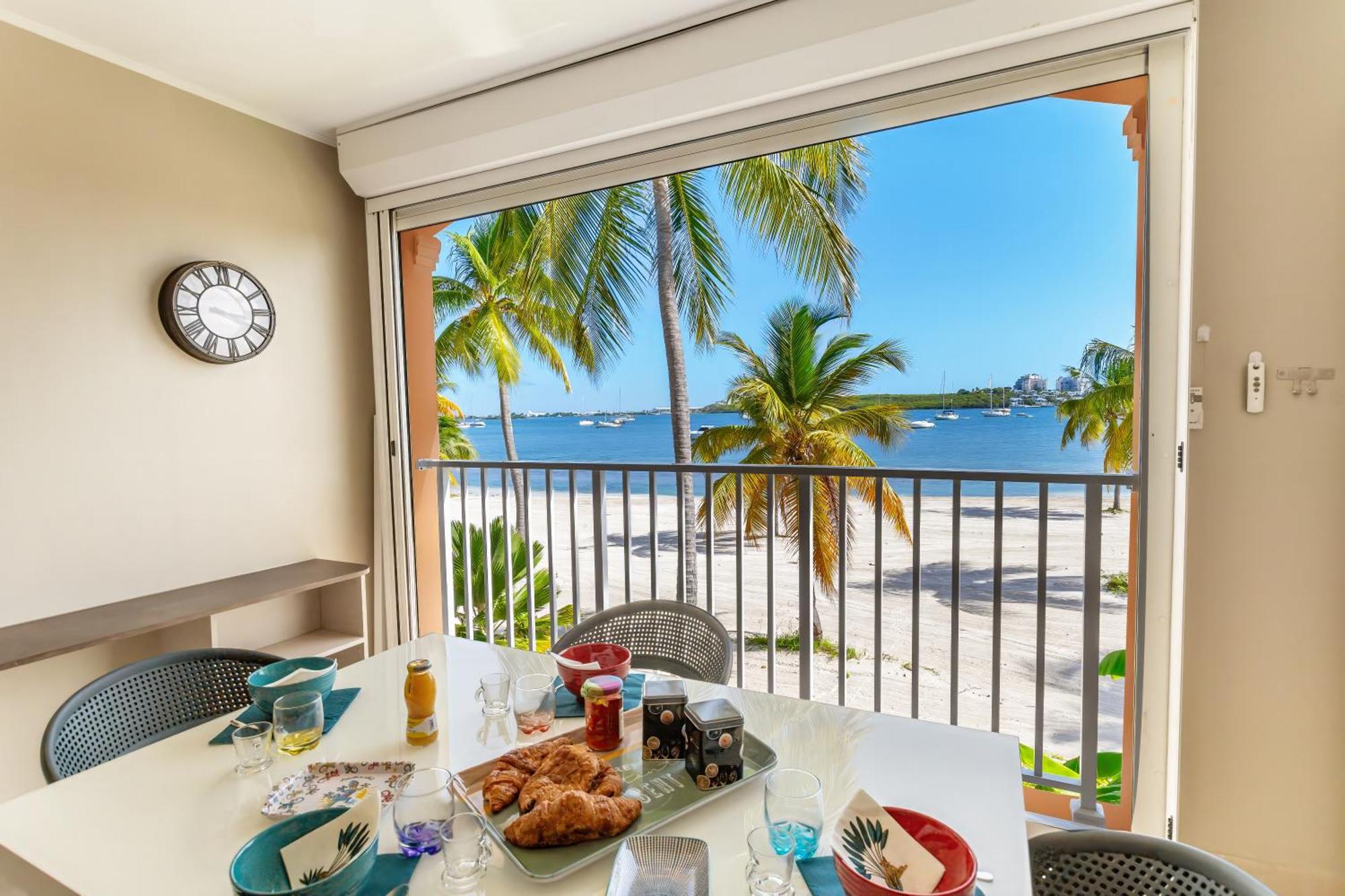 Vue Imprenable Sur Le Lagon, Appartement 1Ch 4P Baie Nettle Exteriér fotografie