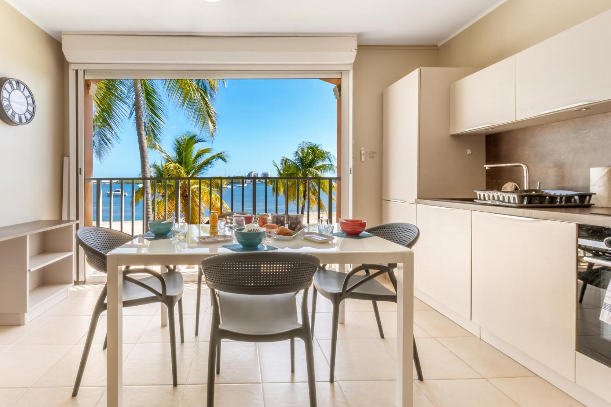 Vue Imprenable Sur Le Lagon, Appartement 1Ch 4P Baie Nettle Exteriér fotografie