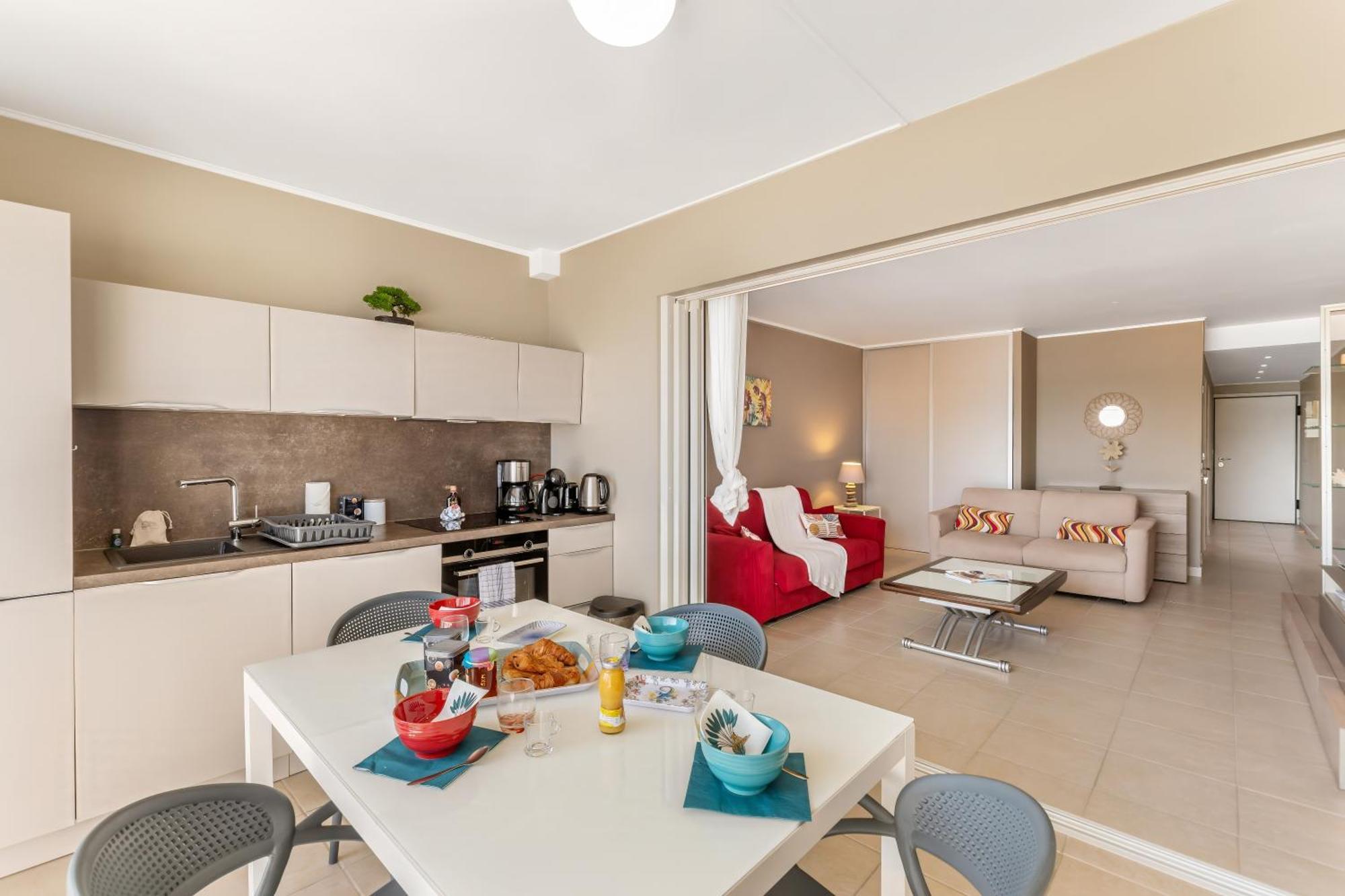 Vue Imprenable Sur Le Lagon, Appartement 1Ch 4P Baie Nettle Exteriér fotografie