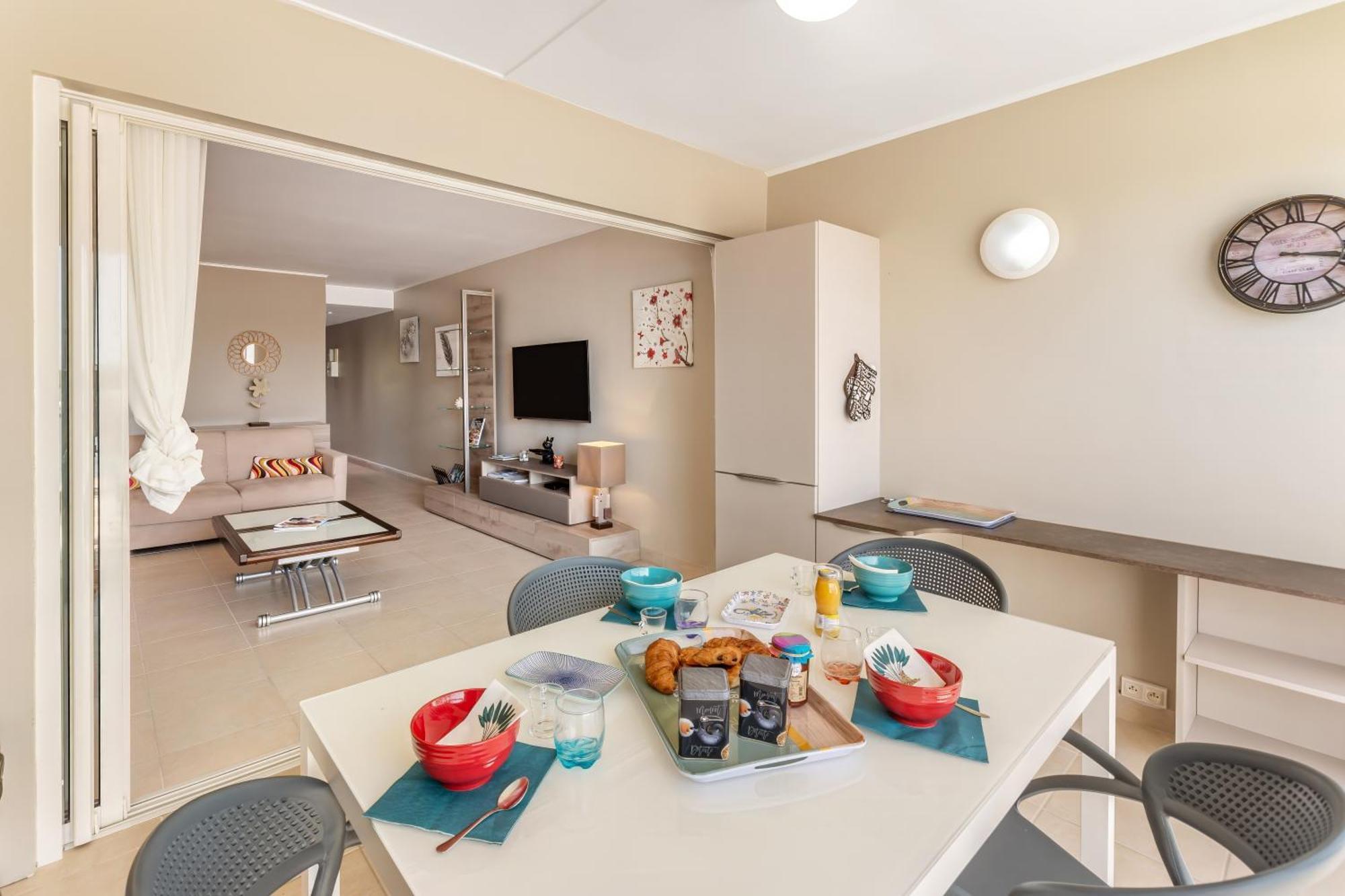Vue Imprenable Sur Le Lagon, Appartement 1Ch 4P Baie Nettle Exteriér fotografie